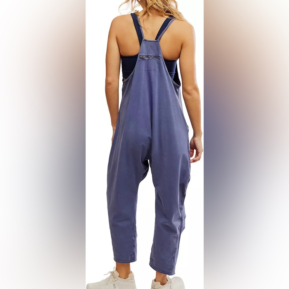 FP Movement by Free People Dusty Blue Relaxed Jumpsuit - Picture 2 of 7
